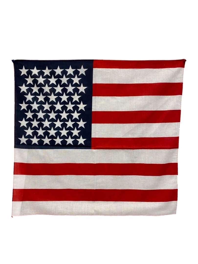 American Flag Bandanas case of 60