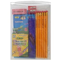 Picture of DDI 2347188 E-Clips School Stationery Pouch Kit - 48 Count  11 Piece Case of 48