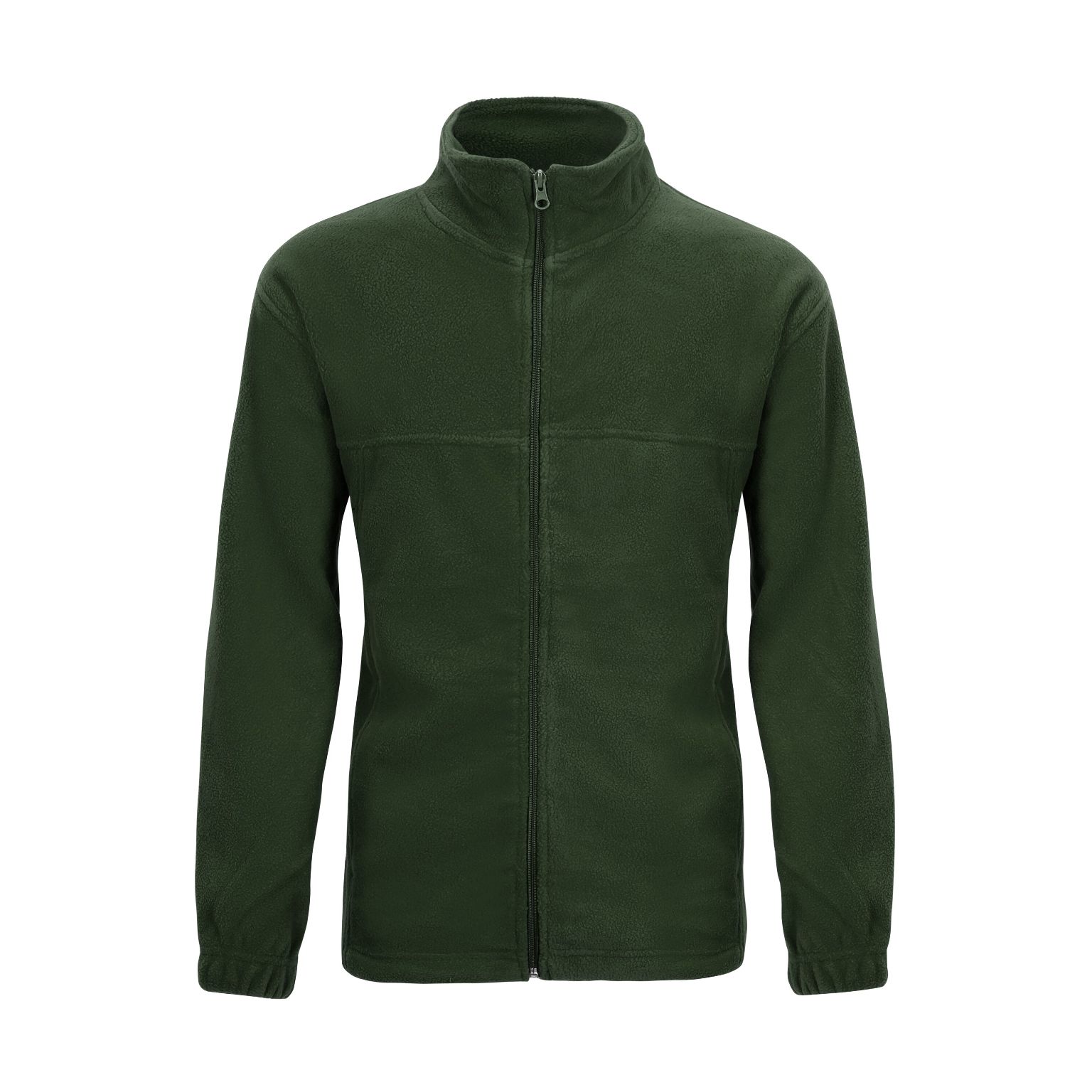 Youth Fleece Jackets - 18/20 (XL), Hunter Green, Full Zip case of 12