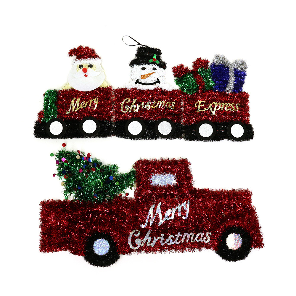 DDI 2347522 Christmas Tinsel Hanging Decorations - Assorted Styles, 25 case of 12