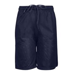 Picture of DDI 2333349 Youth Gym Mesh Shorts - Navy - M Case of 12