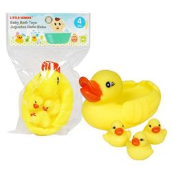 Picture of DDI 2349568 Rubber Ducky Bath Toy Set&#44; Yellow - Case of 36 - 4 Piece