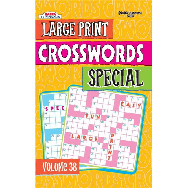 Picture of DDI 2346163 Large Print Crosswords Special Digest Volume 37 and 38 Case of 72