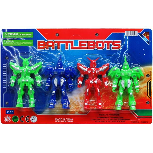 2349188 4 Piece 4" Battlebots Case of 48