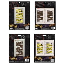 Picture of DDI 2351482 Halloween Door Cover Set&#44; Yellow & Brown - Case of 36 - 8 Piece