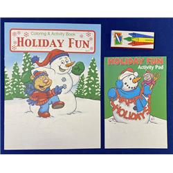 Picture of DDI 2351823 Christmas Holiday Coloring Kit 6 Case of 60