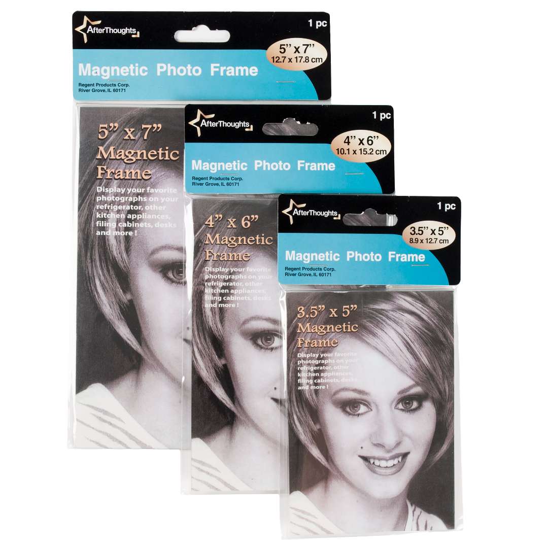 Magnetic Photo Frame - Assorted Sizes Case of 48