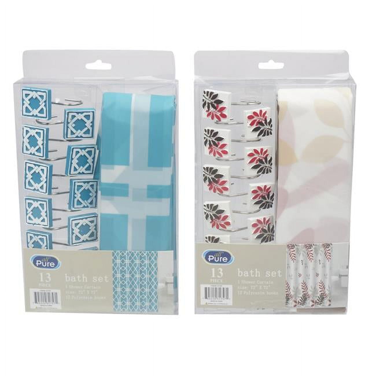 Picture of DDI 2349610 13 Piece Shower Curtain Set Case of 24