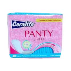Picture of Coralite 2353106 Coralite Panty Liners - 30 Count - Case of 24 - Pack of 24