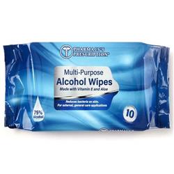 Picture of DDI 2353450 Pharmacy&apos;s Prescription Multipurpose Wipes - 10 Pack Case of 100