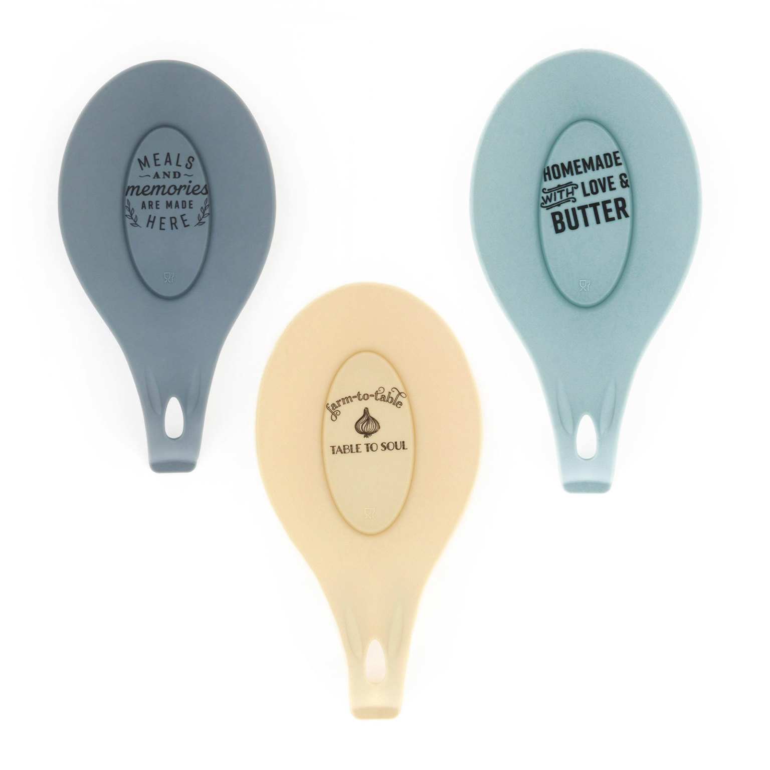 Silicone Utensil Holders - 3 Colors case of 48