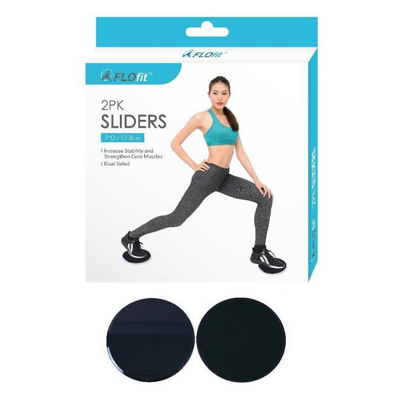 Picture of DDI 2353225 FLOFit 7&quot; Exercise Sliders - 2 Pack Case of 24