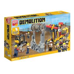 Picture of DDI 2354941 Block Tech Demolition Set  610 Pieces Case of 4