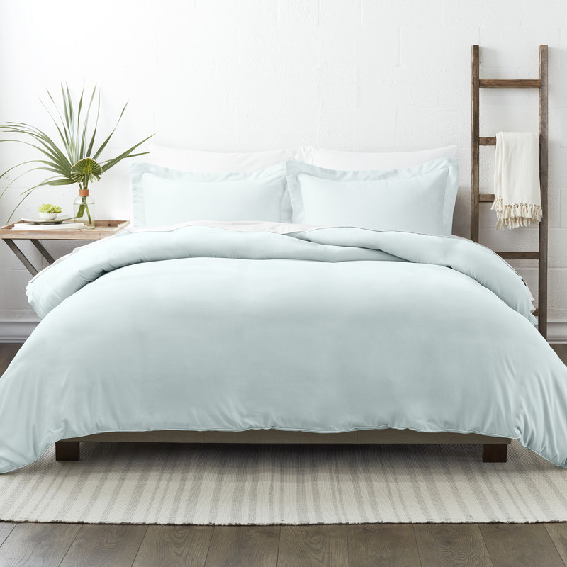 Duvet Cover Sets - Light Mint, Full-Queen, 3 Piece case of 12