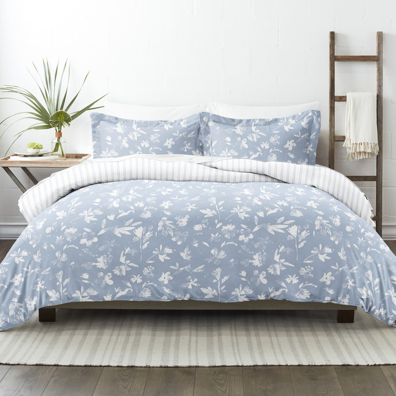 Reversible Duvet Cover Sets - Blue Country, Twin-XL, 2 Piece case of 12