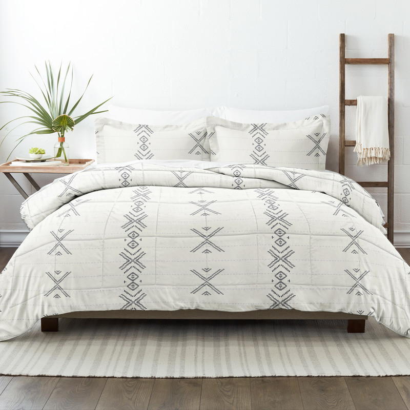 Down Alternative Comforters - Gray Urban, Queen, 3 Piece case of 6