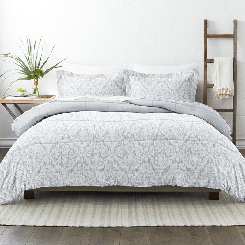 Down Alternative Comforters - Blue Country, Queen, 3 Piece case of 6