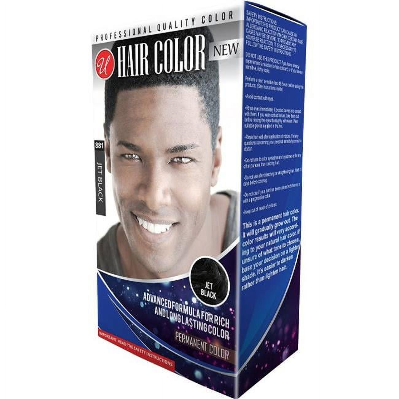 Picture of DDI 2321176 Professional Quality Men&apos;s Hair Color - Jet Black Case of 48