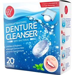 Picture of DDI 2321179 Overnight Whitening Denture Cleanser Case of 96