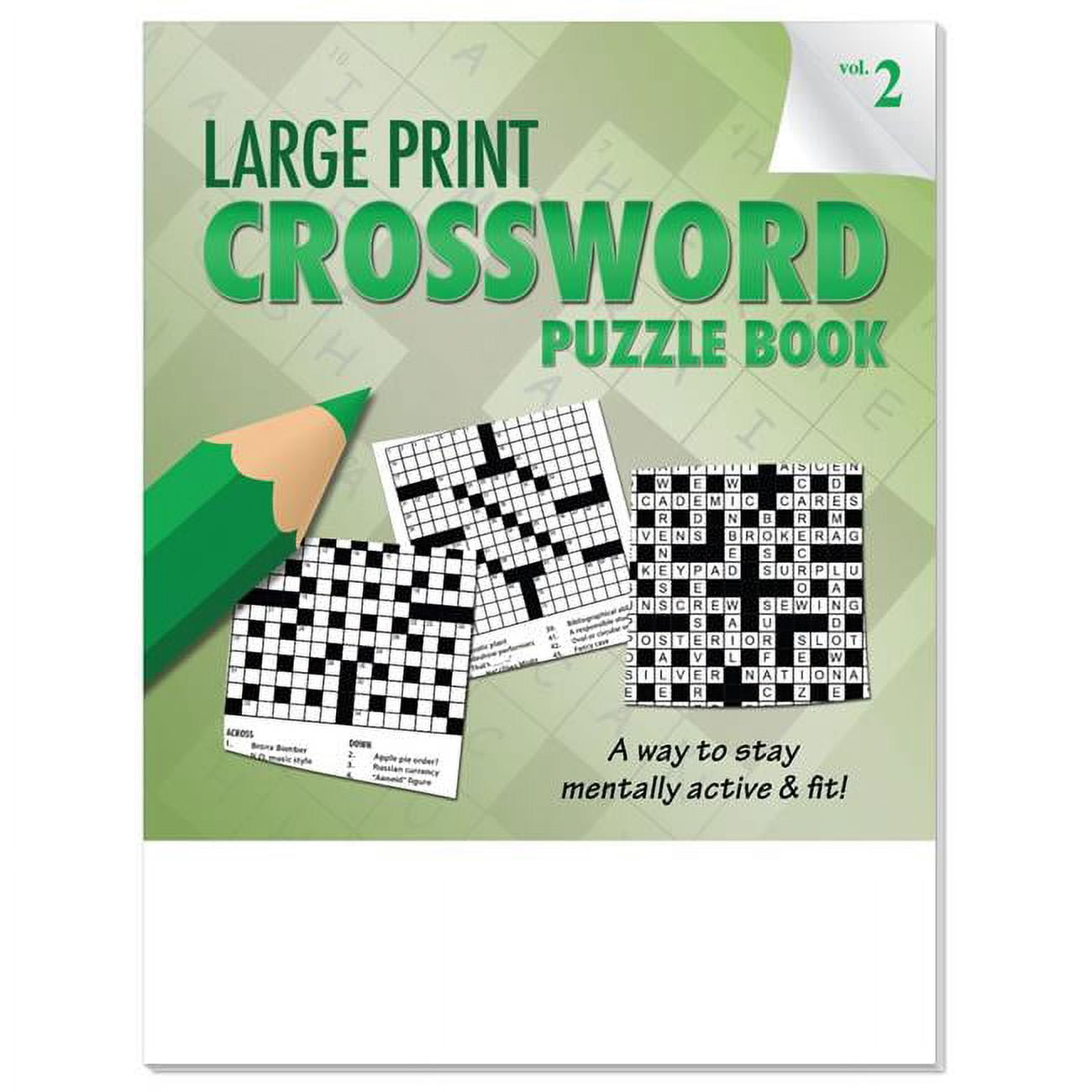 Picture of DDI 2355961 Print Crossword Volume 2 Puzzle Book - Large - Case of 72