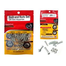 Picture of DDI 2353426 Nuts & Bolts&#44; Assorted - 28 Piece - Case of 96