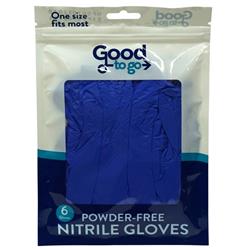 Picture of Good to go 2351586 Nitrile Gloves - 6 Count - Case of 144