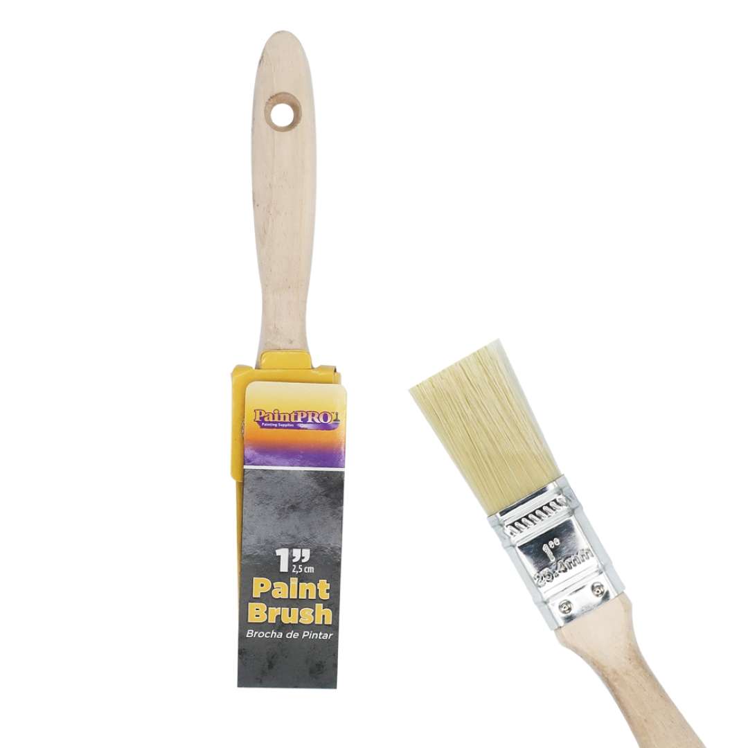 Wood Paint Brushes - 1 case of 144