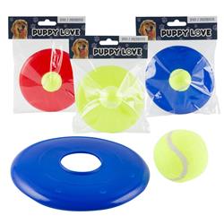 Picture of DDI 2358268 9 in. Flying Disk Pet Toy&#44; Assorted Color - Case of 36