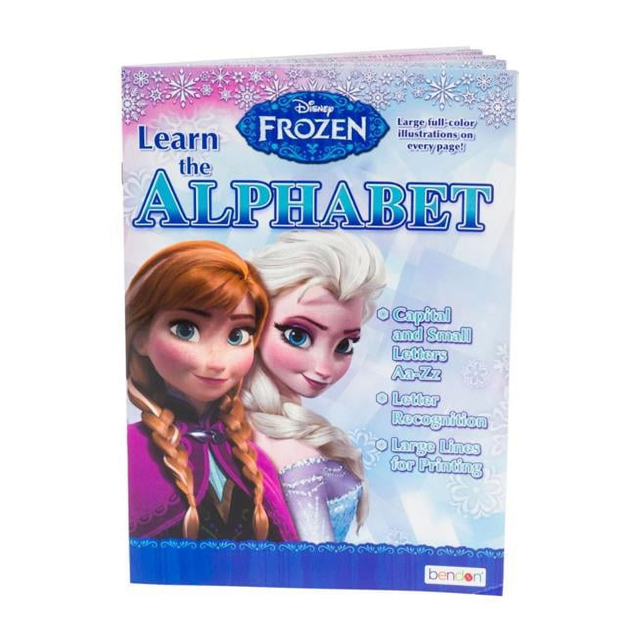 Picture of DDI 2356052 32 Page Disney Princess Frozen Alphabet Workbook - Case of 36