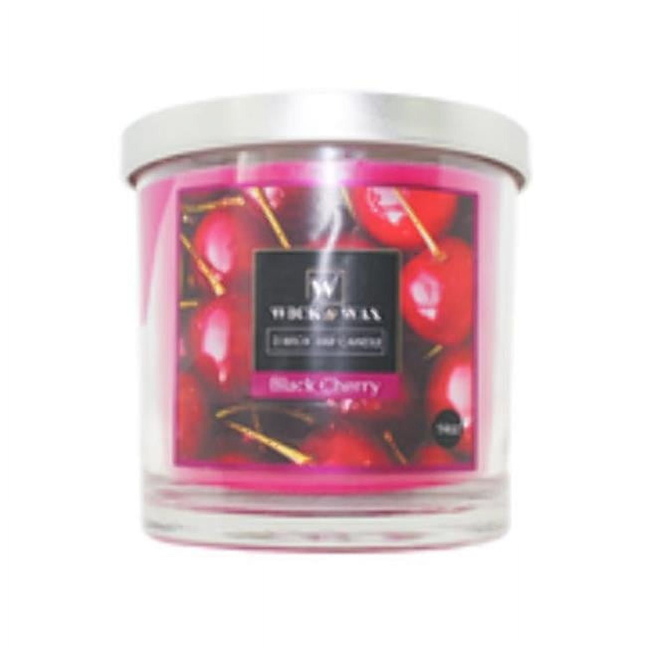 Picture of Wick & Wax 2359349 14 oz 3-Wick Jar Candle&#44; Cherry Blossom - Case of 6