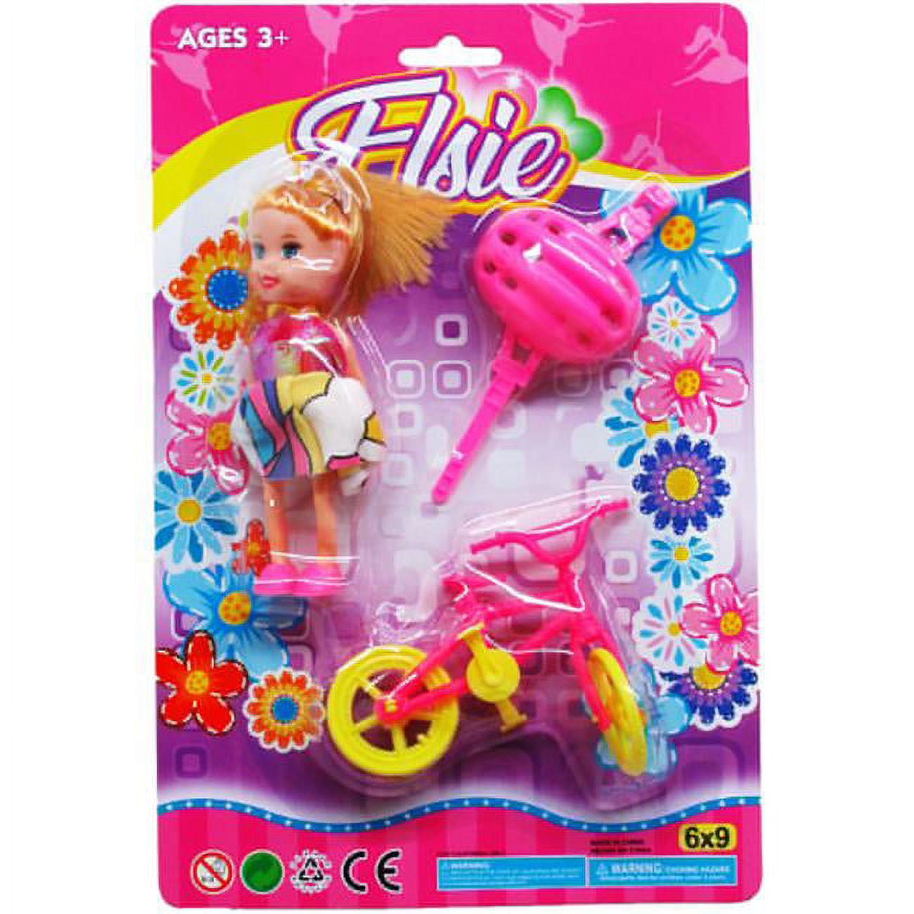 Picture of DDI 2356179 4 in. Elsie Doll with Accessories&#44; Assorted Color - Case of 72 - Pack of 72