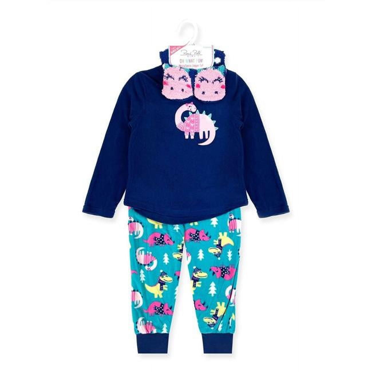 Picture of DDI 2359430 Girls Microfleece Jogger Dress Set&#44; Assorted Color - Size 4-6X - Case of 36 - Pack of 36 - 3-Piece