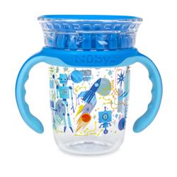 Picture of DDI 2360090 Nuby 2 Stage Drinking Cups&#44; Blue Sharks - Case of 48 - Pack of 48