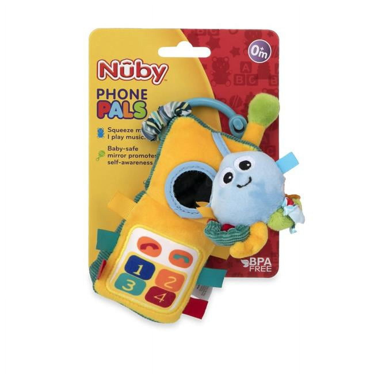 Picture of DDI 2360099 Nuby Plush Phone Pals Toys - Case of 48 - Pack of 48