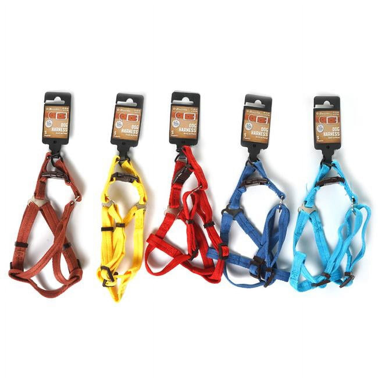 Picture of DDI 2362997 0.62 x 12-20 in. Dog Harnesses&#44; Assorted Colors - Case of 96