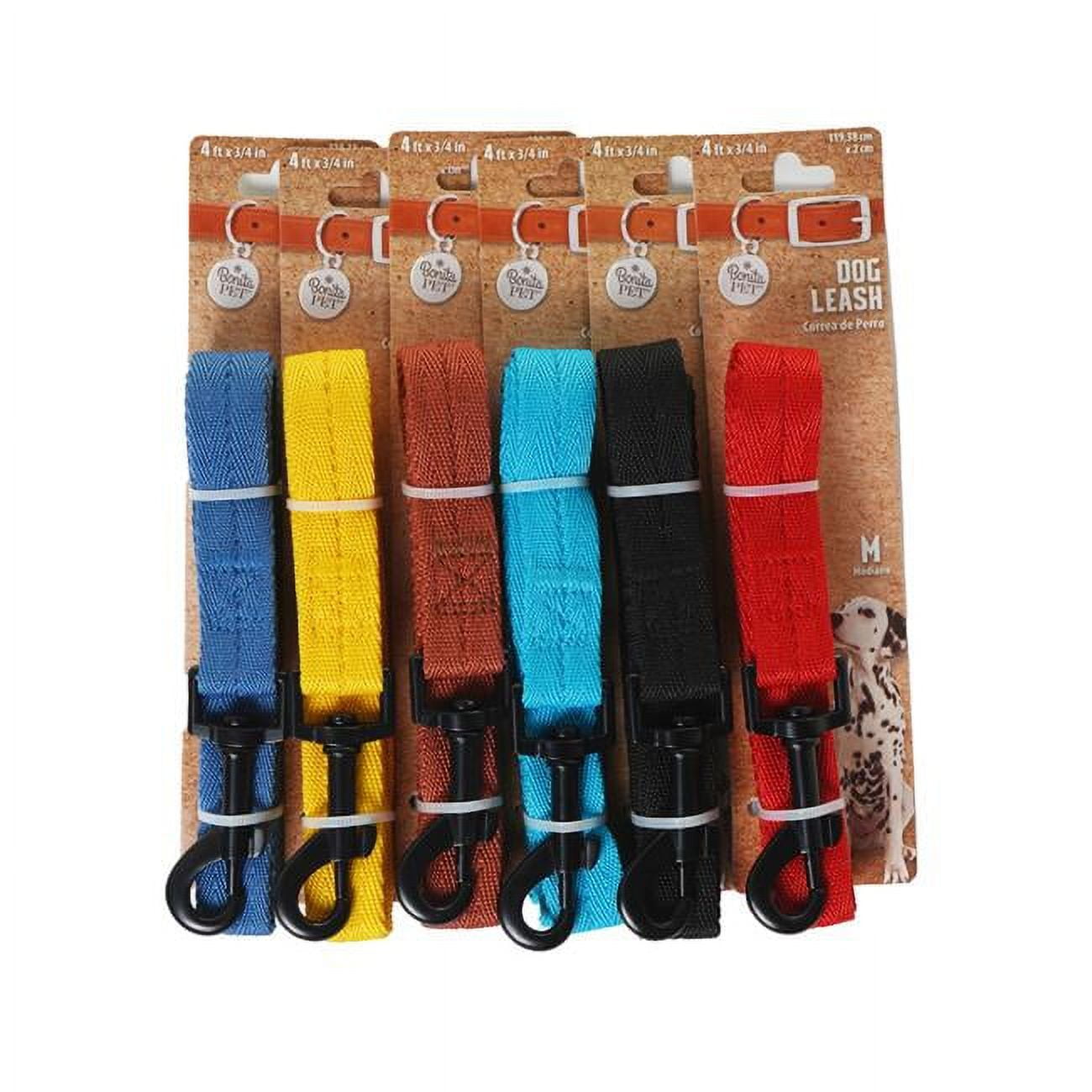 Picture of DDI 2363001 0.75 x 47 in. Dog Leashes&#44; Assorted Color - Case of 96