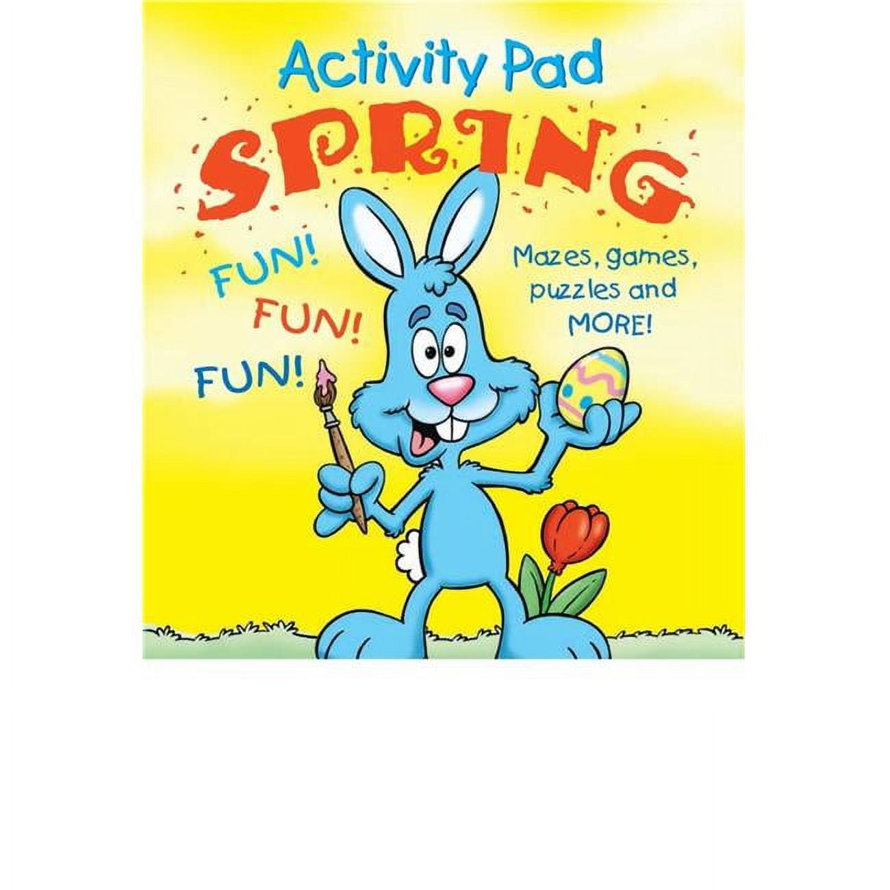 Picture of Coloring Book Solutions 2363608 Activity Pad with Spring - Case of 250