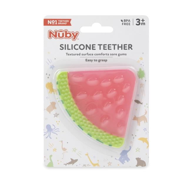Picture of DDI 2362481 Nuby Fruit Teethers - 3M Plus & 100 Percent Silicone - Case of 48