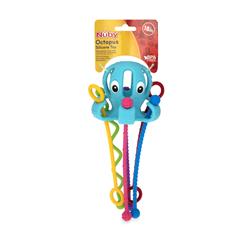 Picture of DDI 2362483 Nuby Octopus Pull String Toys with 18M Plus & 100 Percent Silicone - Case of 24