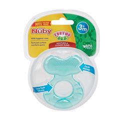Picture of DDI 2362515 Nuby Silicone Teethe-eez Teethers with Hygenic Case&#44; Aqua - 3M Plus - Case of 48