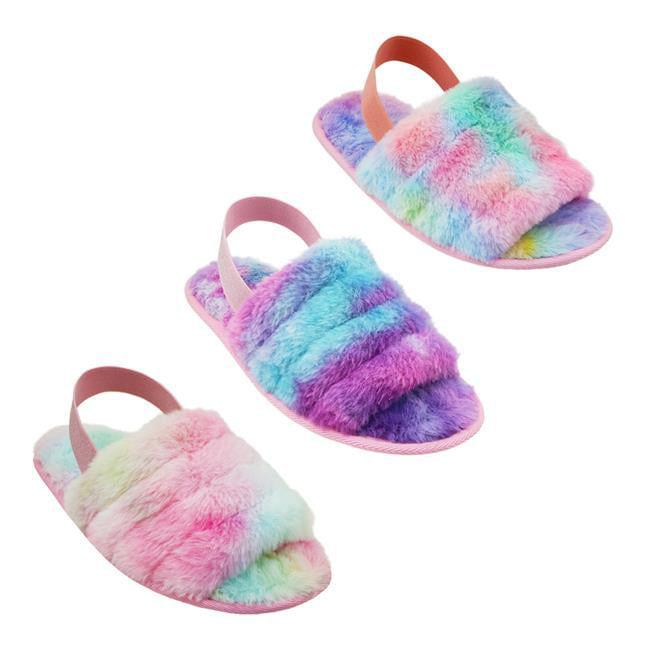 Picture of Babe 2362069 Womens Slingback Slippers with Tie Dye - Size 5-10 - Case of 36