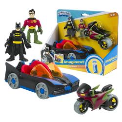 Picture of DDI 2361951 Batmobile & Cycle Playsets with Batman & Robin Included - Case of 4