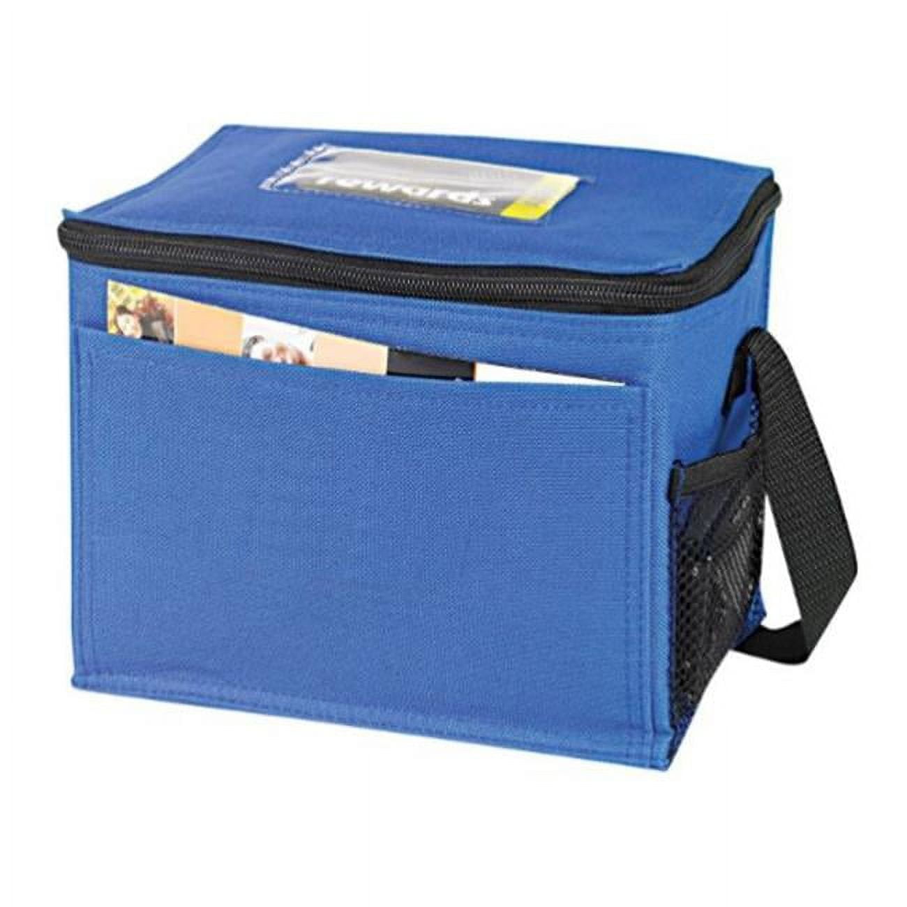Picture of DDI 2364127 Cooler Bags with 6 Cans ID Holder&#44; Royal Blue - Case of 50