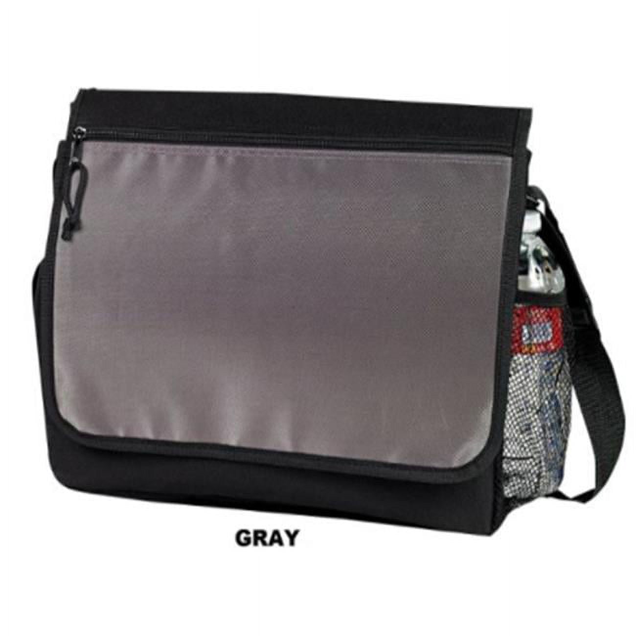 Picture of DDI 2364200 Computer Messenger Bags&#44; Black & Silver - Case of 20