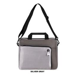 Picture of DDI 2364203 13 in. Padded Notebook Briefcases&#44; Silver - Case of 25