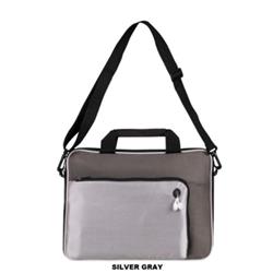 Picture of DDI 2364206 15 in. Padded Notebook Briefcases&#44; Silver - Case of 25
