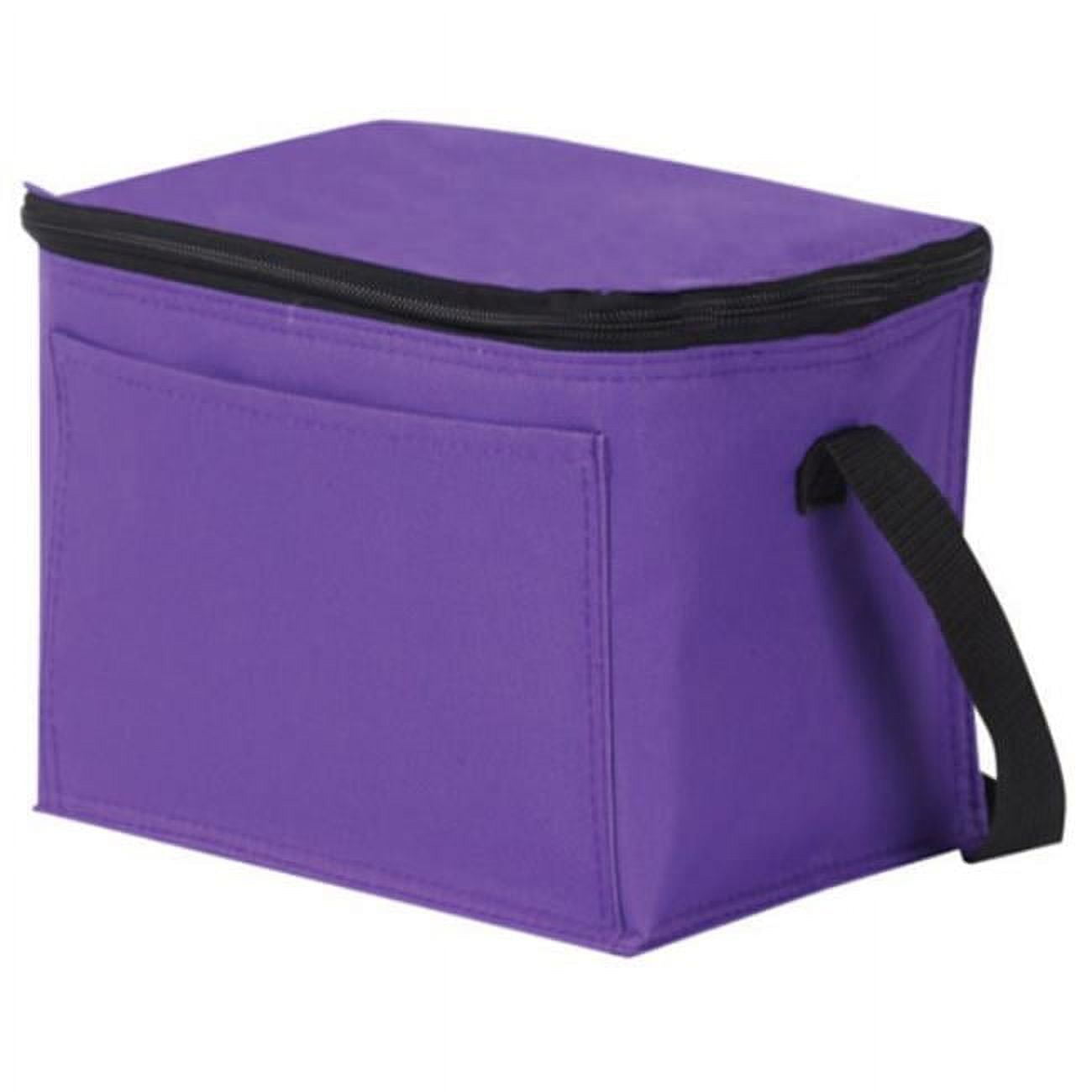 Picture of DDI 2364105 6 Can Cooler Bags with Carry Strap&#44; Purple - Case of 50