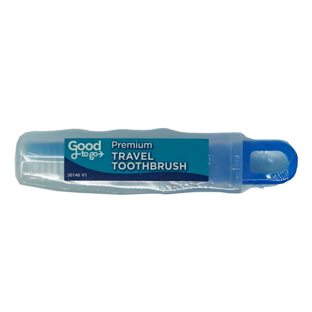 DDI 2363108 Travel Toothbrushes in Dispensing Case - Assorted case of 384