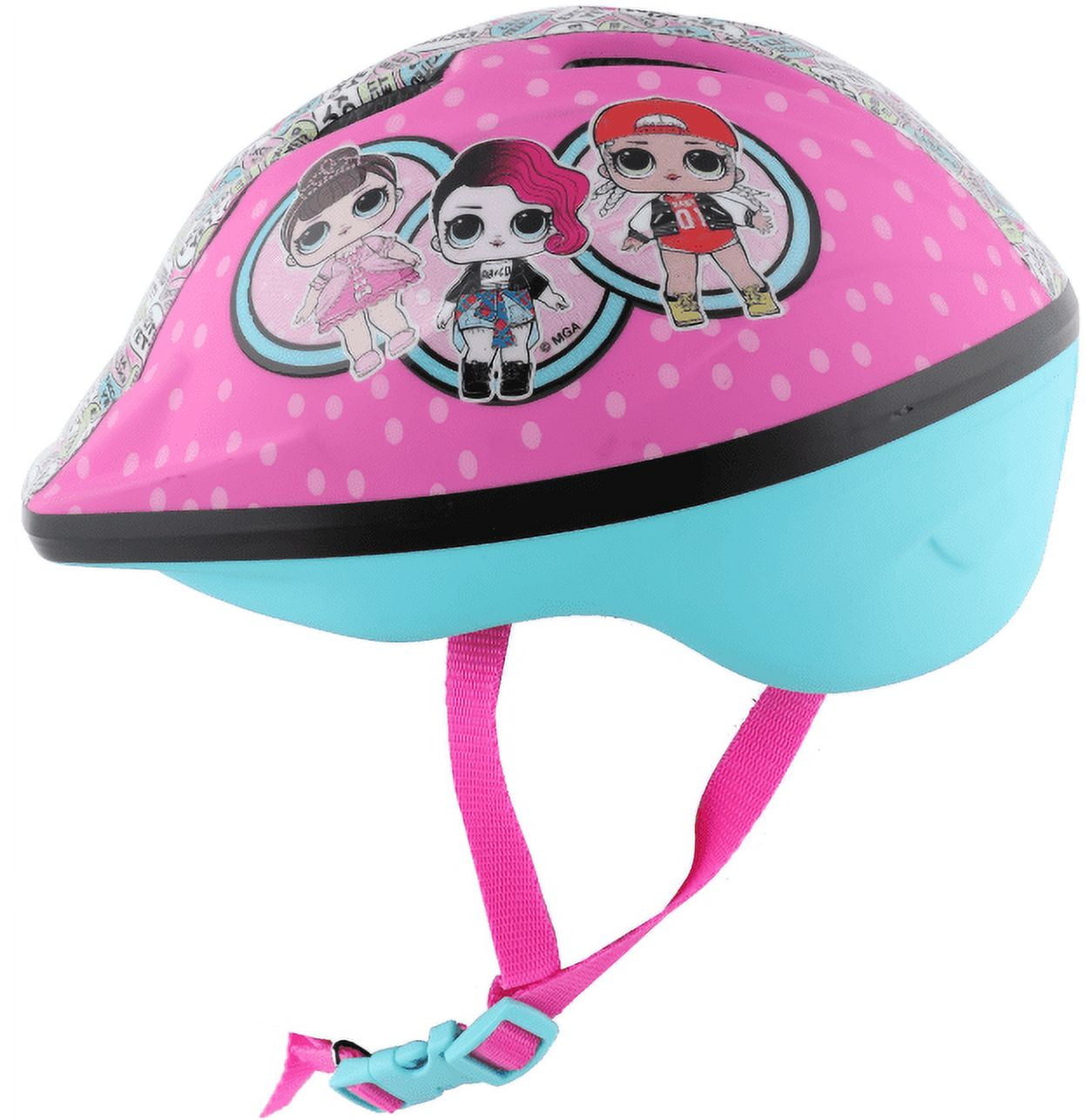Picture of LOL Surprise 2347102 10 x 9 x 7 in. Kids Safety Helmet&#44; Pink & Blue - Case of 6