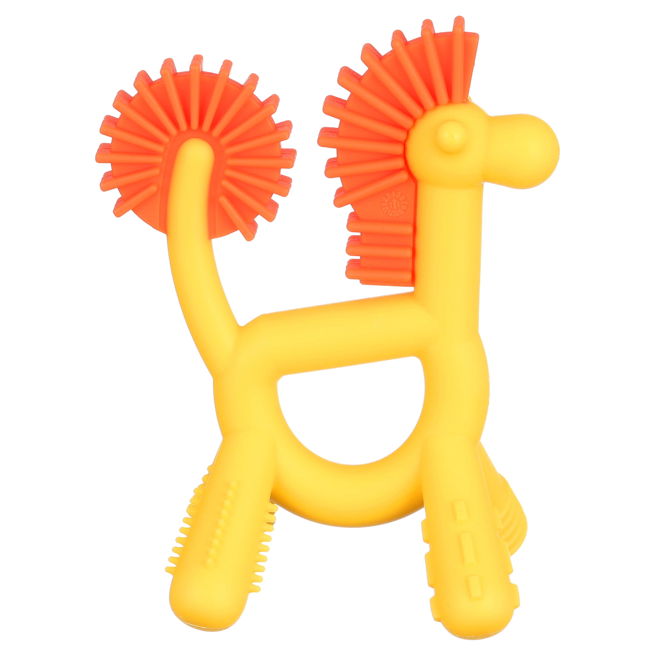 Picture of Nuby 2367459 Geo Zoo Silicone Giraffe Teethers&#44; 3 Month Plus - Pack of 12